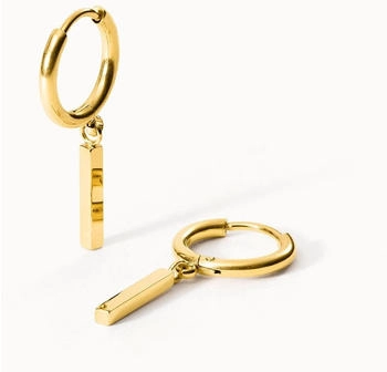 PURELEI Huli Creole Ohrringe gold