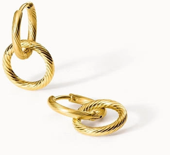 PURELEI Kii Elua Ohrringe gold