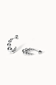 PURELEI Bubbly Ohrringe silber