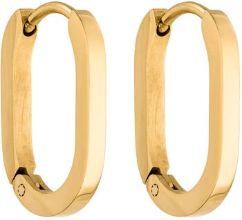 PURELEI Charming Creole Ohrringe gold