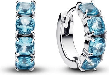 Pandora Light blue hoop earrings (293851C01)