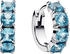 Pandora Light blue hoop earrings (293851C01)