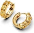 Pandora Sparkling yellow hoop earrings (263851C02)