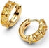 Pandora Sparkling yellow hoop earrings (263851C02)