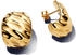 Pandora Wide wavy hoop earrings (263879C00)