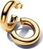 Pandora Open round gold hoop earrings (263266C00)