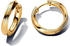 Pandora Twisted gold hoop earrings (263878C00)