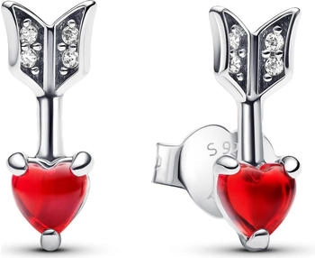 Pandora Heart arrow murano stud earrings (293668C01)