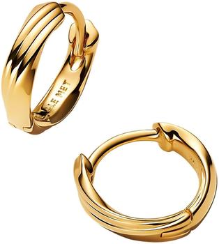 Pandora Twisted huggie earrings (263871C00)