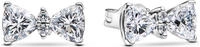 Pandora 293506C01 Damen-Ohrstecker Silber Funkelnde Schleife
