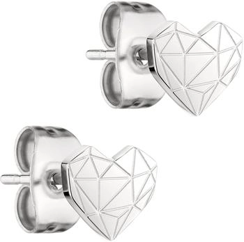 Liebeskind Ohrstecker Herz Edelstahl (LJ-0846-E-05)