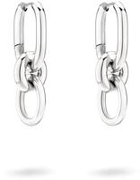 Liebeskind Berlin Paar Creolen "Schmuck Geschenk Edelstahl Ohrringe Modern Knot"