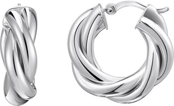 Thomas Sabo Creolen gedrehtes Design Silber (CR742-001-21)