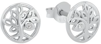 Amor Ohrstecker Lebensbaum mit Zirkonia Silber 925 (2024145)