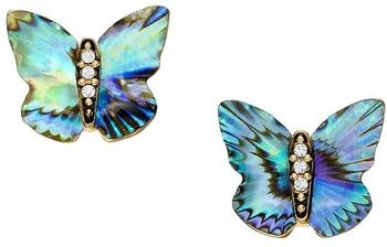 Fossil Ohrstecker Sutton Schmetterling Gold (JF04813710)