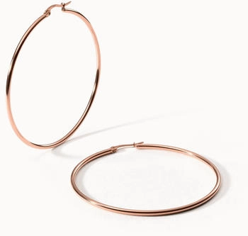 PURELEI Hoops Ohrringe ros&eacute;gold