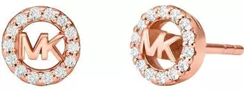 Michael Kors Logo-Ohrstecker (MKC1727CZ791) roségold