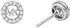 Michael Kors Logo-Ohrstecker (MKC1727CZ040) silber
