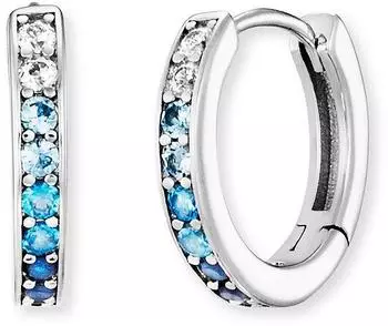 Engelsrufer Creole Ocean Silber mit Zirkonia, blau (ERE-OCEAN-ZIM-CR-13)