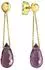 Celesta Ohrhänger 375 Gelbgold Amethyst lila (353320001-92-2)