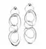 ZEEme Ohrhänger 925 Sterlingsilber rhodiniert 60mm (213220051)
