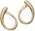 Pandora Creolen mit klarem Zirkonia, 14k vergoldet (264660C01)