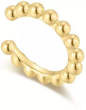 Ania Haie Ear Cuff 925er Silber, gold, Damen (E066-01G)