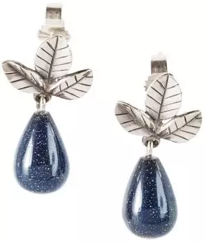Trollbeads Ohrstecker Bl&auml;tter der St&auml;rke, Sterlingsilber (TAGEA-00128)