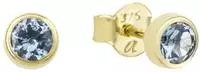 Amor Paar Ohrstecker "Schmuck Geschen Ohrschmuck 2013590 Gold" mit Aquamarin