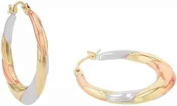 Amor Creolen Damen Gelbgold 375 (2023585)