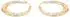 Amor Creolen Damen Gelbgold 375 (2023585)