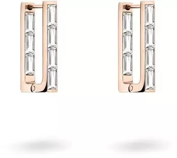 Liebeskind Sparkling Link Ohrstecker Edelstahl, ros&eacute;gold (LJ-1465-E-22)