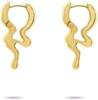 Liebeskind Berlin Paar Creolen "Schmuck Geschenk Edelstahl Ohrringe The Melting