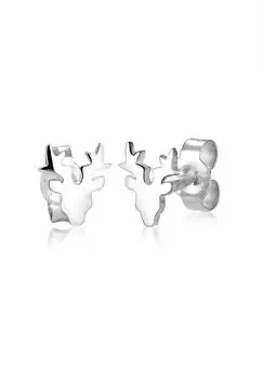 Elli Ohrringe Hirsch-Motiv, 925 Sterlingsilber (0305881616)