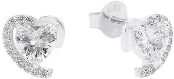 Amor Ohrstecker Damen 925 Silber mit Zirkonia (AMR-E0158)