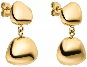 PURELEI Generosity Creolen Edelstahl, 14K/18K vergoldet
