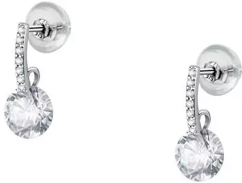 FAVS Ohrhänger 375er Weißgold 16 Zirkonia Damen (89140927)