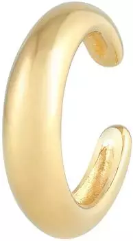Elli Earcuff Single Markant Basic Look 925 Silber, goldfarben (7824094)