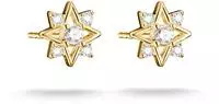 THOMAS SABO Paar Ohrstecker "Midnight Sky Ohrstecker gelbgoldfarben" mit Zirkonia