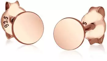Elli Ohrstecker Geo rund, rosegold, 925 Sterlingsilber, Damen (79607151-0)