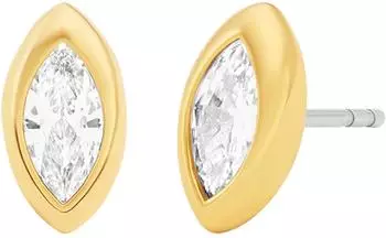 Michael Kors Kors Brilliance Ohrstecker Zirkonia, gelbgold (MKJ8065710)