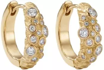 PURELEI Coral Reef Ohrringe mit Zirkonia, gold