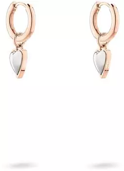 Liebeskind Mini Metal Heart Creolen, ros&eacute;gold (LJ-1897-E-23)