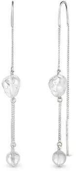 Elli Ohrhänger Rock Crystal transparent, 925 Sterlingsilber, Damen (93420158-68)