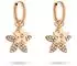 Tamaris The new Glitter Flower Creolen, Edelstahl, roségold (TJ-0850-E-27)