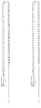 Elli Tropfen Durchzieher Panzer Basic, 925 Silber, Damen (68872958-83)