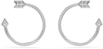Swarovski Idyllia Ohrringe Pfeil, wei&szlig;, rhodiniertes Metall (5741522)
