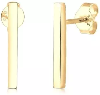 Elli Stab Geo Minimal Ohrringe 925 Silber vergoldet (311221816)