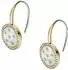 Fossil Classic Ohrstecker Perlmutt, Edelstahl goldfarben (JF04867710)