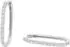 Tom Tailor Creolen Damen Sterling Silber 925 mit Zirkonia 23mm (2100561)